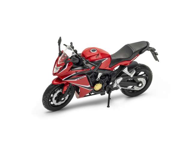 Honda CBR 650F 2018 Rood/Zwart - 1:18