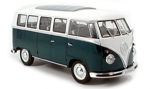 Volkswagen T1 Bus 1963 Donkergroen