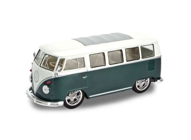 Volkswagen T1 Bus Lowrider 1962 Groen/Wit