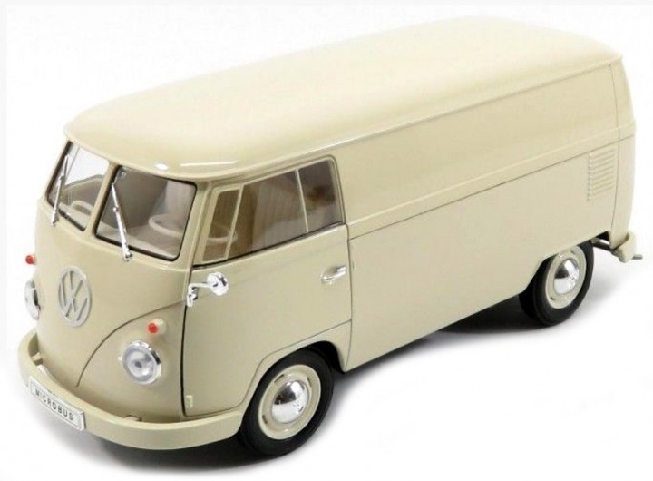 Volkswagen T1 Bus 1963 Creme - 1:24