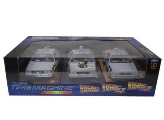 Back to the Future Gift Box Part I, II and III DeLorean 1983