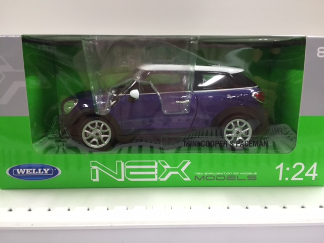 Mini Cooper S Paceman 2014 Blauw/Wit