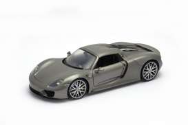 Porsche 918 Spyder/Hardtop 2015 Grijs Metallic