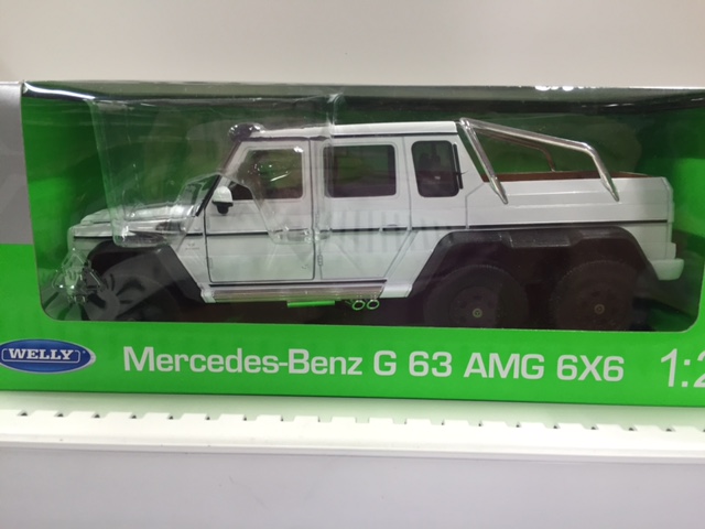 Mercedes-Benz G63 AMG 6x6 2015 Wit