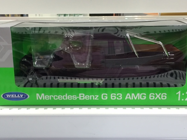 Mercedes-Benz G63 AMG 6x6 2015 Zwart