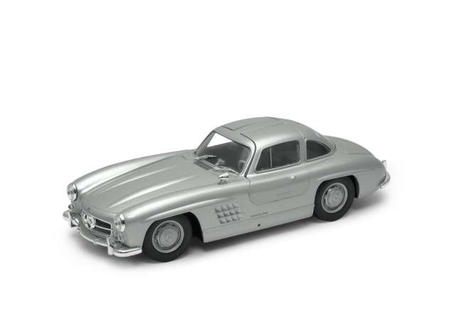 Mercedes-Benz 300 SL Zilver - 1:24