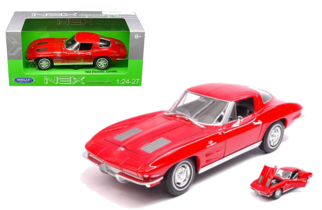 Chevrolet Corvette 1963 Rood