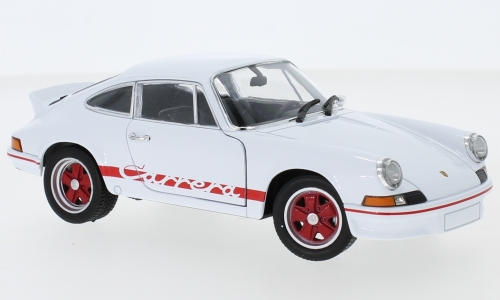 Porsche 911 Carrera RS 2.7 1973 Wit/Rood - 1:24