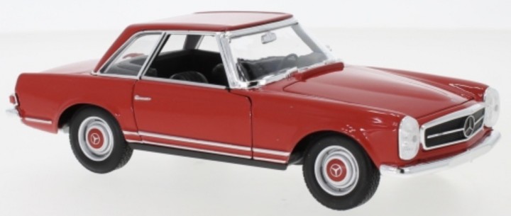 Mercedes-Benz 230 SL 1963 Rood - 1:24