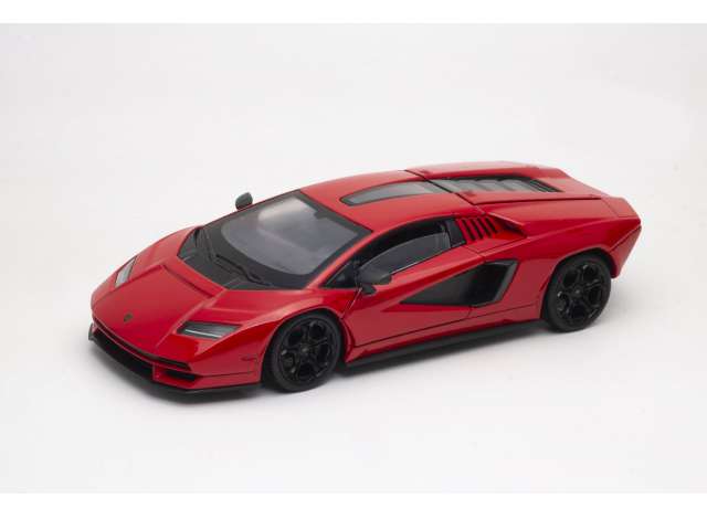 Lamborghini Countach LP800-4 Rood - 1:24