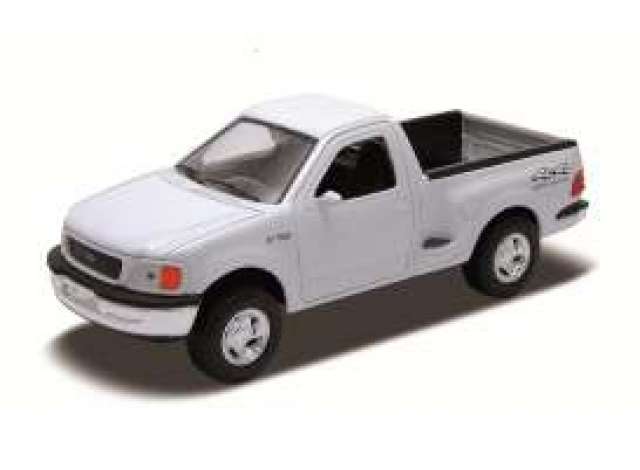 Ford F150 Regular Cab Pick Up 1998 Wit - 1:24