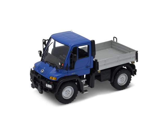 Unimog U400 Blauw/Grijs - 1:32