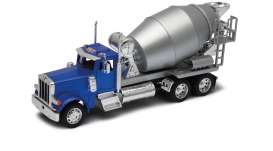 Peterbilt 379 Cement Truck Blauw - 1:32