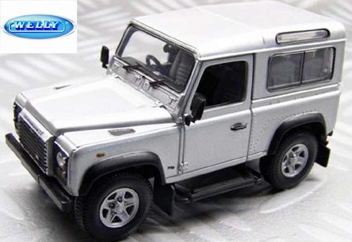 Landrover Defender Zilver