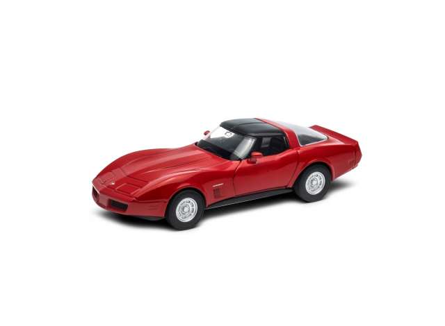 Chevrolet Corvette Coupe 1982 Rood - 1:34