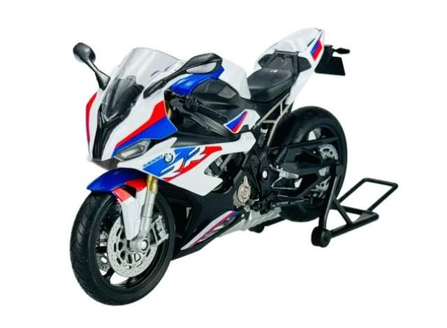 BMW S1000RR Wit - 1:12