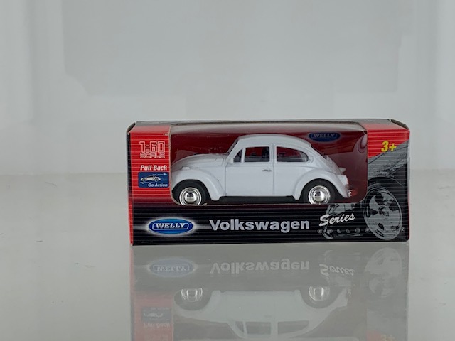 Volkswagen Kever Wit - 1:60