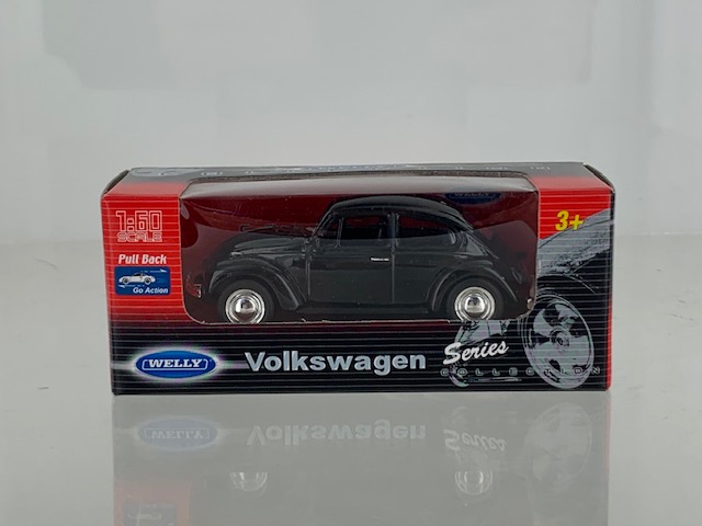 Volkswagen Kever Zwart - 1:60