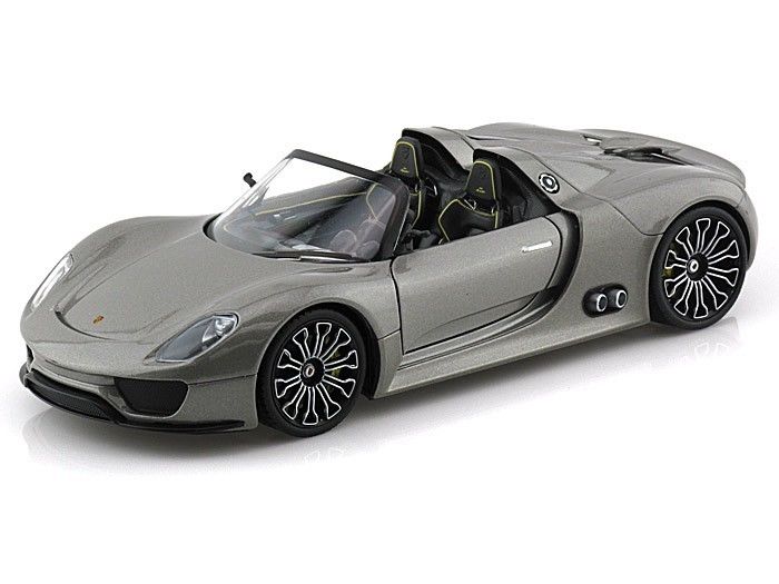 Porsche 918 Spyder Grijs Metallic