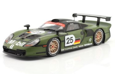 Porsche 911 GT1 No.25 24h Le Mans 1997 Dalmas/Boutsen/Stuck - 1:18