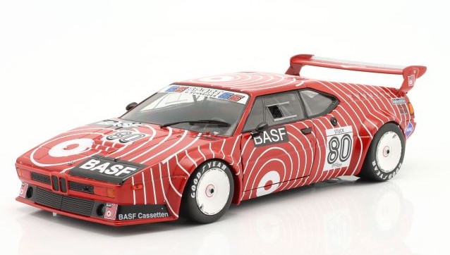 BMW M1 Procar No.80 Procar Series 1980 H.J. Stuck - 1:18