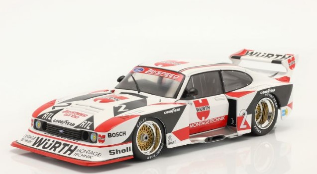 Ford Capri Gr.5 No.2 Wurth DRM Champion 1981 K. Ludwig - 1:18