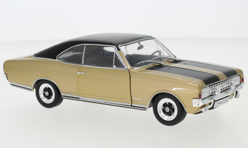 Opel Commodore A GS/E Coupe Goud/Zwart - 1:24