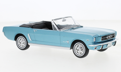Ford Mustang Convertible 1965 Groen Metallic - 1:24