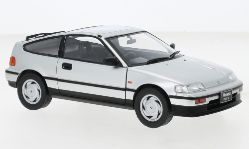 Honda CRX 1987 Zilver - 1:24