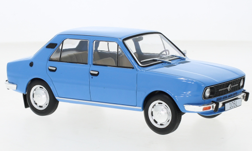 Skoda 105L 1976 Blauw - 1:24