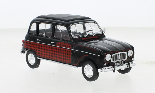 Renault 4L Parisienne 1964 Donkerrood/Decor - 1:24