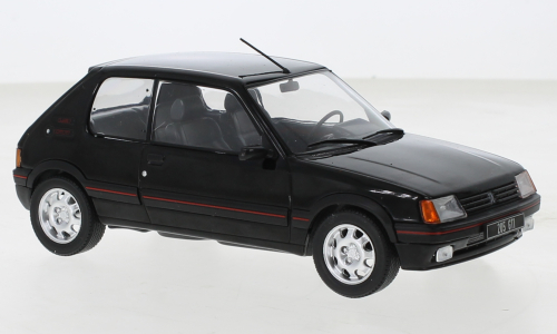 Peugeot 205 GTI 1988 Zwart - 1:24