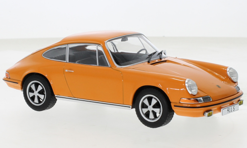 Porsche 911 S 1968 Oranje - 1:24