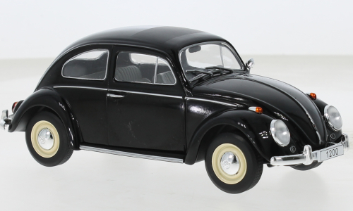 Volkswagen Kever 1200 1960 Zwart - 1:24