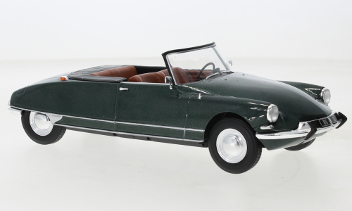 Citroen DS19 Cabriolet 1963 Donkergroen Metallic - 1:24