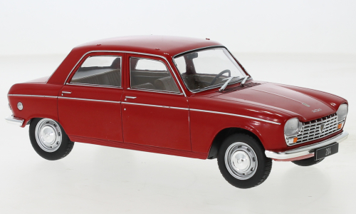 Peugeot 204 1968 Rood - 1:24