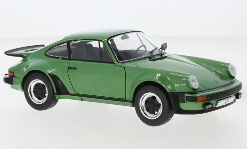 Porsche 911 (930) Turbo 1974 Groen Metallic - 1:24