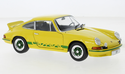 Porsche 911 Carrera 2.7 RS 1972 Geel/Groen - 1:24