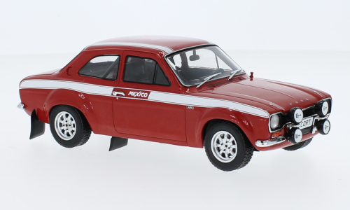 Ford Escort Mk.I RS Mexico 1970 Rood/Wit - 1:24