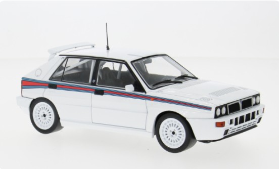 Lancia Delta Integrale 16v 1989 Wit - 1:24