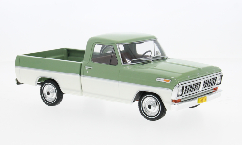 Ford F-100 1970 Groen/Wit - 1:24
