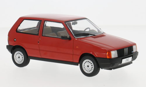 Fiat Uno 1983 Rood - 1:24