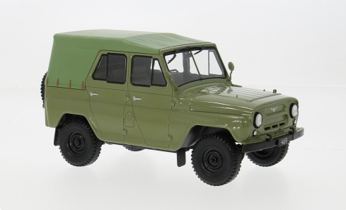 UAZ 469 1975 Olijfgroen - 1:24