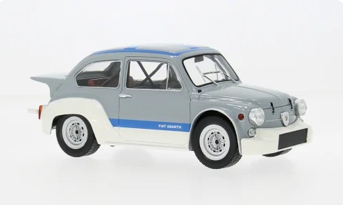 Fiat Abarth 1000 Gr.2 1970 Grijs/Blauw - 1:24
