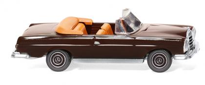 Mercedes-Benz 280SE Cabriolet Schokoladenbraun - 1:87