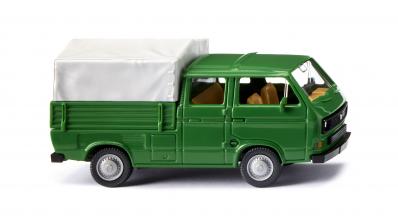 Volkswagen T3 Doppelkabine Grasgroen - 1:87