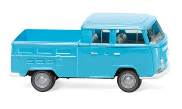 Volkswagen T2 Doppelkabine Eisblau - 1:87