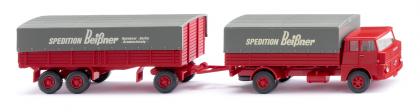 Henschel HS 14/16 Pritschenhangerzug - 1:87