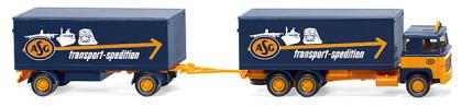 Scania 111 Kofferhangerzug ASG - 1:87