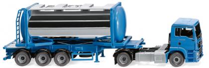 MAN TGS Euro 6c Tankcontainersattelzug Swap - 1:87
